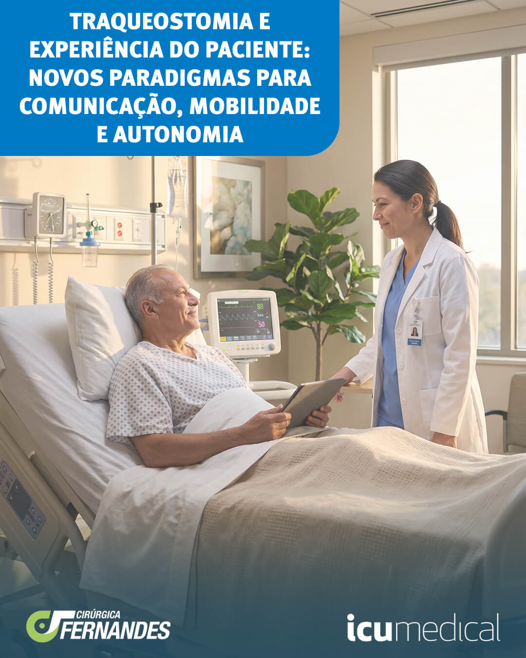 Traqueostomia e experiência do paciente: novos paradigmas para comunicação, mobilidade e autonomia Traqueostomia e experiência do paciente: novos paradigmas para comunicação, mobilidade e autonomia