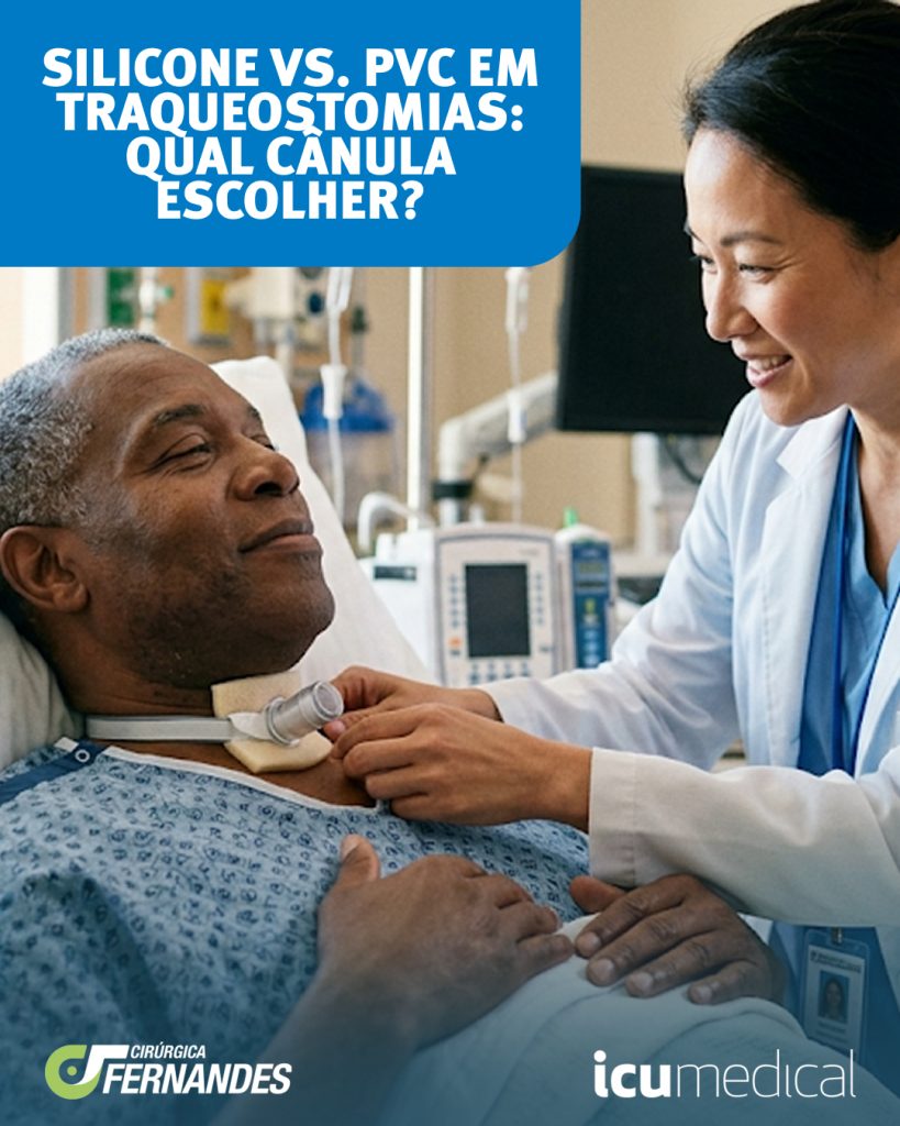 Silicone vs. PVC em traqueostomias: qual cânula escolher? Silicone vs. PVC em traqueostomias: qual cânula escolher?