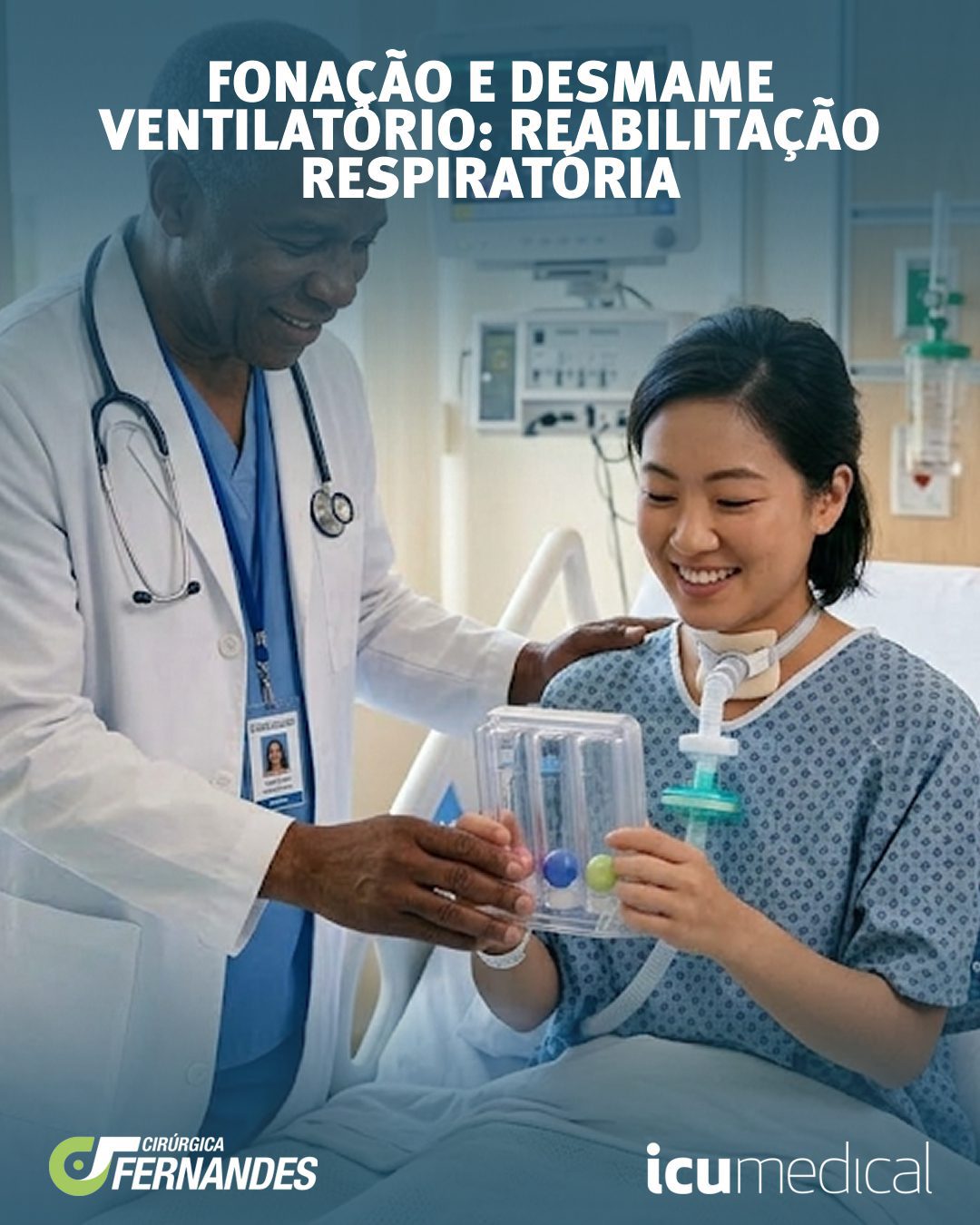Fonação e desmame ventilatório: reabilitação respiratória Fonação e desmame ventilatório: reabilitação respiratória